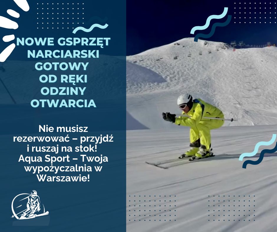 Sezon zimowy w pełni! Wypożycz sprzęt gotowy do jazdy – od ręki!